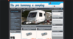 Desktop Screenshot of karavany-shop.cz